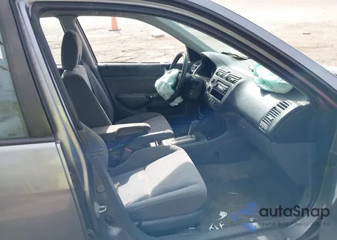 2004 Honda Civic Lx из США, поврежденный, VIN 1HGES16524L009748